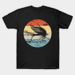 Fly Fishing Vintage Style Fishermen Gift T-Shirt